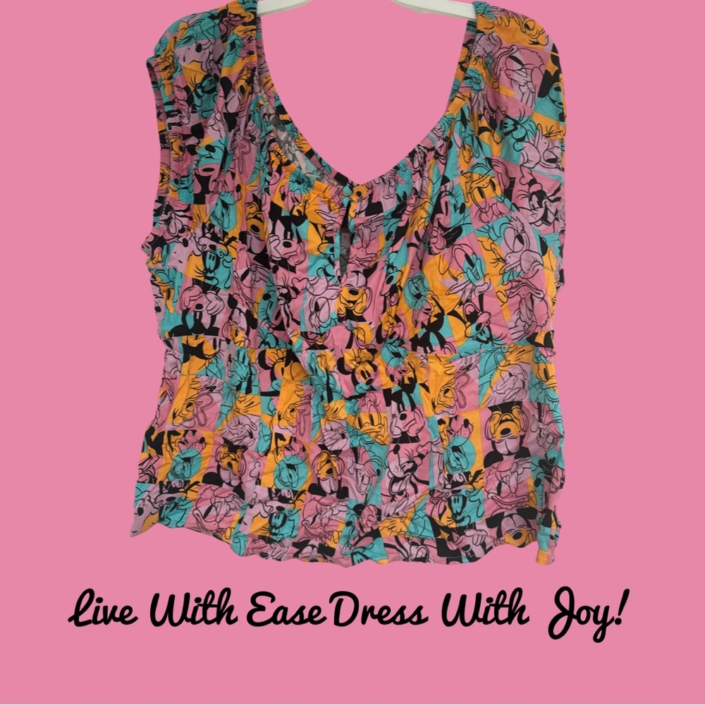 Torrid Mickey & Friends Beautiful Top & Skirt Set 💕HOST PICK 💕 - Picture 2 of 6